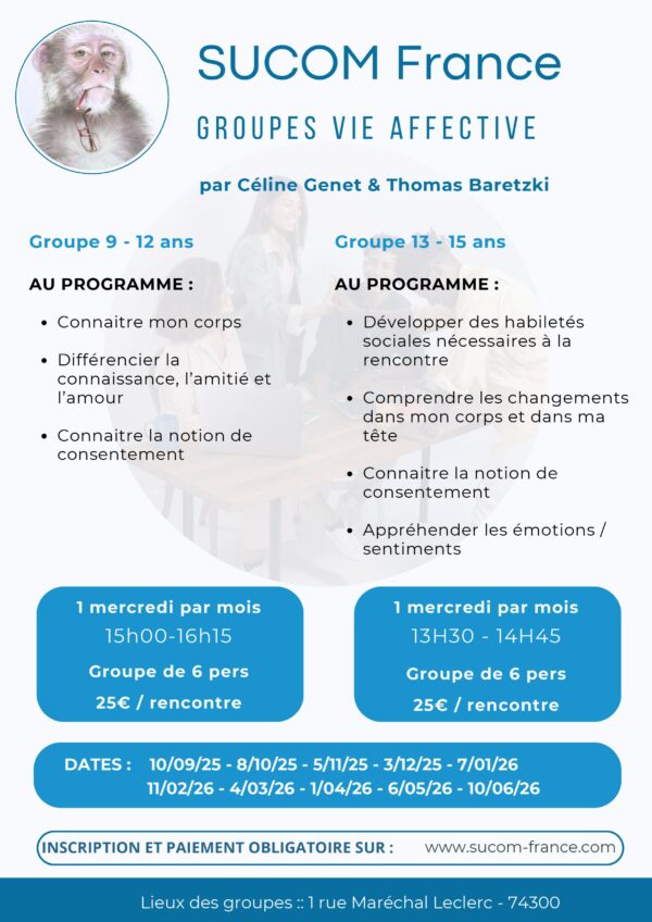 Groupe vie affective et/ou sexuelle (13-15ans)